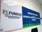Inauguração do Centro de Imagem do Hospital Regional do Litoral - FUNEAS e investimentos 