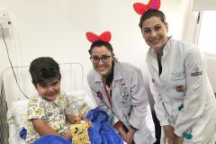 Ações com as equipes do hospital e voluntariado marcam a semana da criança no HI